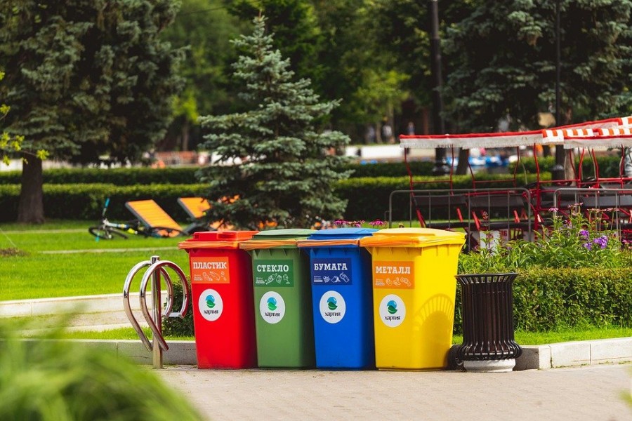 Les poubelles de tri design de Naturen